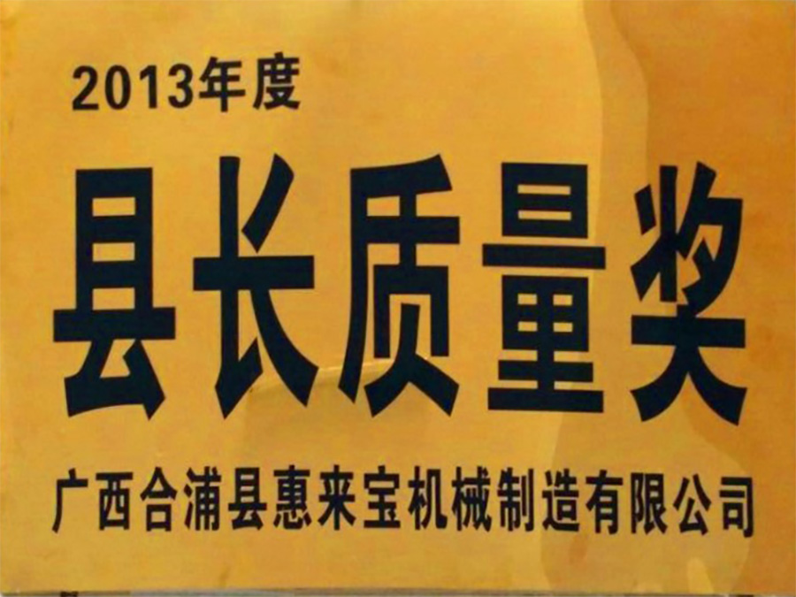 2013年度县长质量奖(6)